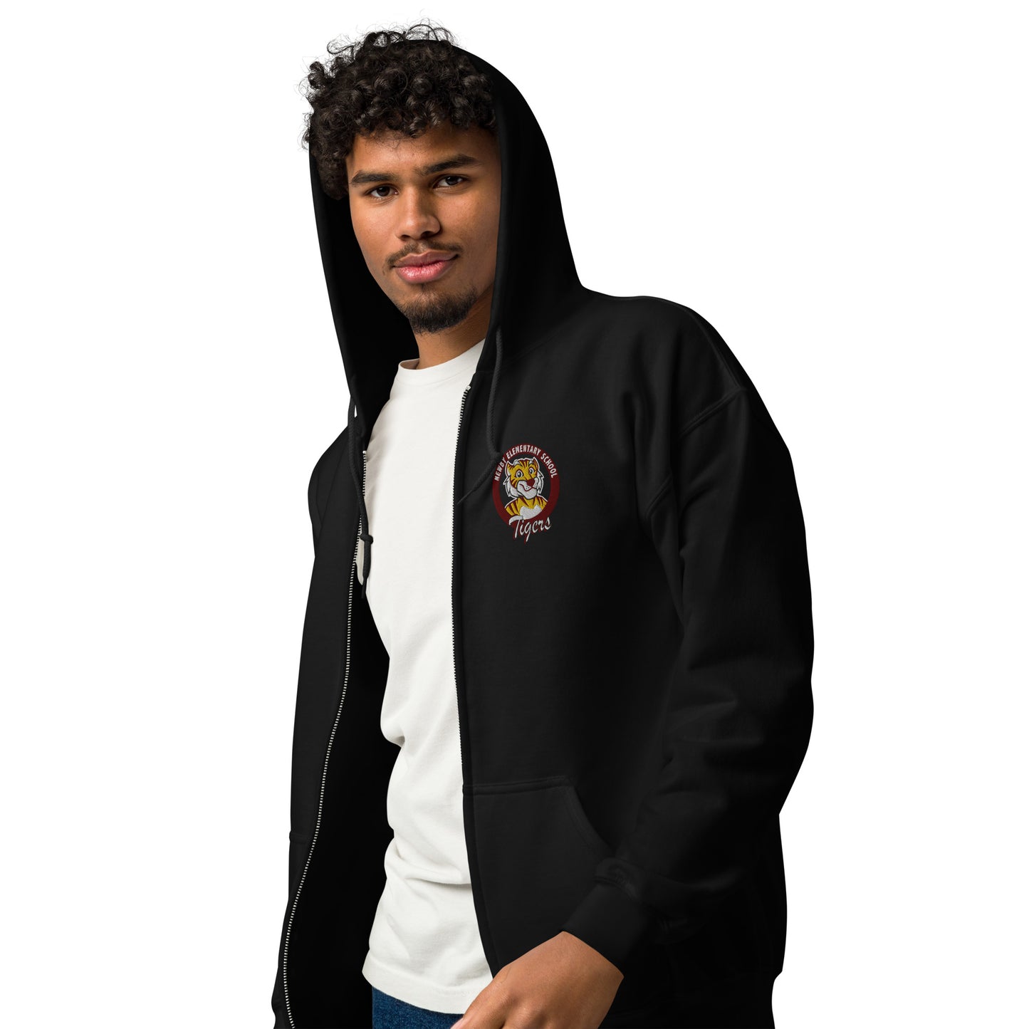 Newby Embroidered Logo Zip Up